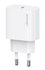 USAMS φορτιστής τοίχου CC226, USB-C, 20W, λευκός - 6958444909813