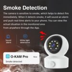 VSTARCAM smart κάμερα CS49LM με ανιχνευτή καπνού/αερίου, 3MP, WiFi, PTZ, SD - 5210131142424 - Image 2