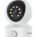 VSTARCAM smart κάμερα CS49LM με ανιχνευτή καπνού/αερίου, 3MP, WiFi, PTZ, SD - 5210131142424