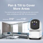 VSTARCAM smart κάμερα CS995, 3MP, WiFi, PTZ, SD - 5210131142387 - Image 2