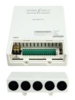 FOLKSAFE τροφοδοτικό συστημάτων CCTV FS-DC120805W, 8 εξόδων, 12V/5A, αδιάβροχο IP65 - 5210131148419 - Image 2