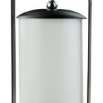 POWERTECH LED επιτραπέζιο φωτιστικό HLL-0192 με λαβή, ρυθμιζόμενο, επαναφορτιζόμενο, μαύρο - 5210131135884