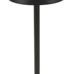 POWERTECH LED επιτραπέζιο φωτιστικό HLL-0193, ρυθμιζόμενο, επαναφορτιζόμενο, μαύρο - 5210131135891