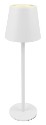 POWERTECH LED επιτραπέζιο φωτιστικό HLL-0194, ρυθμιζόμενο, επαναφορτιζόμενο, λευκό - 5210131135907