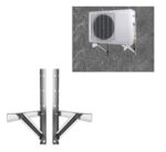 HOME USE επιτοίχια βάση κλιματιστικού HUH-0250, 410x490mm, ανοξείδωτη, έως 180kg - 5210131140659 - Image 2