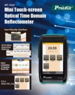 PROSKIT mini OTDR tester καλωδίων οπτικής ίνας MT-7620 με οθόνη αφής - 4711552167030 - Image 2