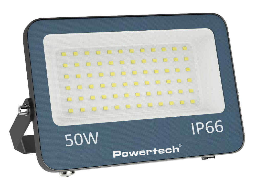 PT-1459 POWERTECH LED προβολέας PT-1459, 50W, 4000K, 4500lm, IP66 - 5210131133552 - Image 1