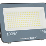 POWERTECH LED προβολέας PT-1460, 100W, 4000K, 9000lm, IP66 - 5210131133569