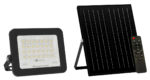 POWERTECH LED ηλιακός προβολέας PT-1461 με τηλεχειριστήριο, 30W, 4000K, 400lm, IP66 - 5210131133576