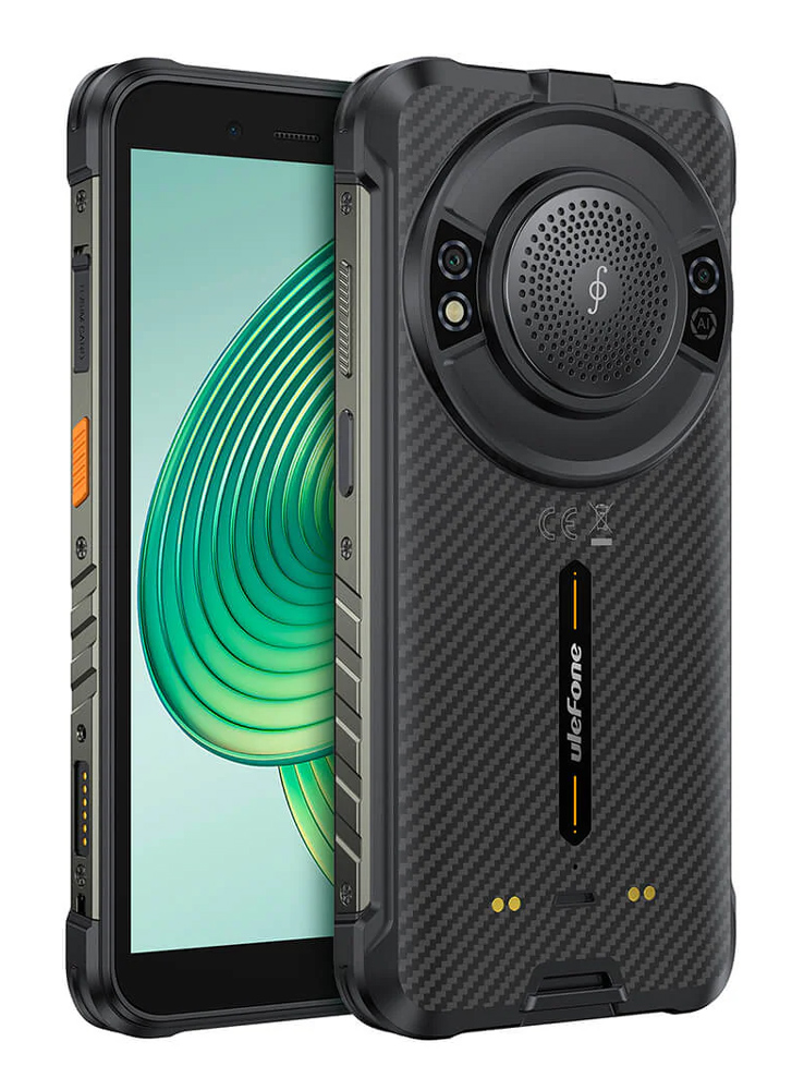 RUGKING-BK ULEFONE smartphone RugKing με ηχείο 3.5W, 5.99", 8/256GB, 9600mAh, IP68/IP69K, μαύρο - 6975326660631 - Image 1