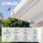 TP-LINK smart ηλιακή κάμερα Tapo C610 KIT, 2K/3MP, WiFi, PTZ, SD, IP65, EU/1.0 - 8885020629651 - Image 2