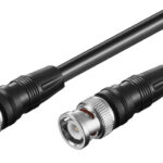 GOOBAY καλώδιο BNC 50086, RG58, 50 ohm, 2m, μαύρο - 4040849500862