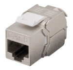 GOOBAY keystone module RJ45 CΑΤ 8.1 61129, STP, 2000 MHz, GHMT, ασημί - 4040849611292