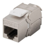 GOOBAY keystone module RJ45 CΑΤ 8.1 61129, STP, 2000 MHz, GHMT, ασημί - 4040849611292