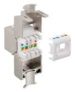 GOOBAY keystone module RJ45 CΑΤ 8.1 61129, STP, 2000 MHz, GHMT, ασημί - 4040849611292 - Image 2