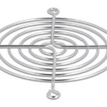 DELOCK σχάρα για 92mm ανεμιστήρα 67307, μεταλλική, ασημί - 4043619673070