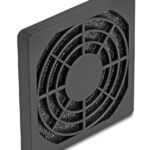 DELOCK σχάρα για 60mm ανεμιστήρα 67310 με φίλτρο σκόνης, πλαστική, μαύρη - 4043619673100