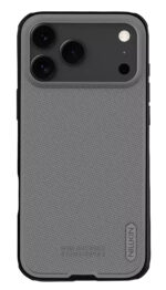NILLKIN θήκη Super Frosted Shield Pro για Apple iPhone 17 Pro, διάφανη/μαύρη - 6902048303676