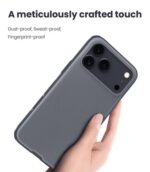 NILLKIN θήκη Super Frosted Shield Pro για Apple iPhone 17 Pro Max, διάφανη/μαύρη - 6902048303690 - Image 2
