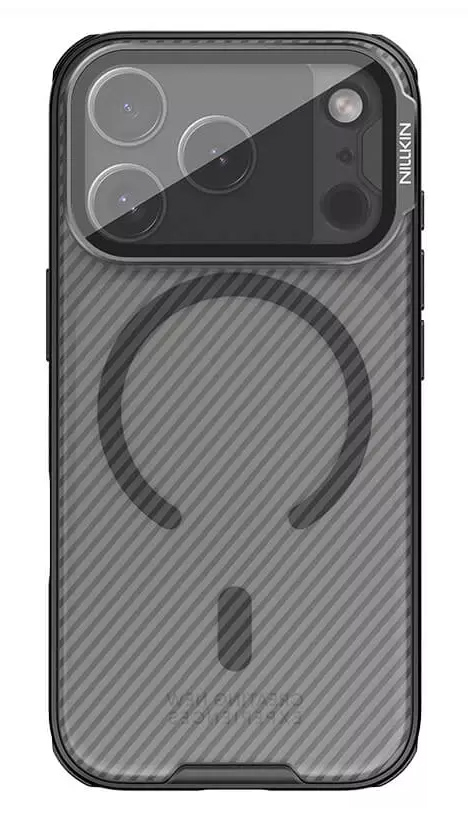 6902048304147 NILLKIN θήκη CamShield Prop Magnetic για Apple iPhone 17 Pro, διάφανη/μαύρη - 6902048304147 - Image 1