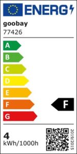 GOOBAY LED λάμπα bulb ψυγείου 77426, E14, 3.5W, 3000K, 350lm - 4040849774263 - Image 2