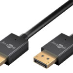 GOOBAY καλώδιο DisplayPort 77442, 8K/120Hz, 40 Gbps, 1m, μαύρο - 4040849774423
