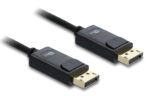 DELOCK καλώδιο DisplayPort 2.1 81672, 16K/60Hz, 80 Gbps, 2m, μαύρο - 4043619816729