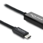 DELOCK καλώδιο USB-C σε HDMI 81704, 4K/60Hz, 2m, μαύρο - 4043619817047