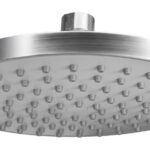 BRUNO κεφαλή ντους BRN-0267, πλαστική, στρογγυλή, Φ 20cm, ασημί - 5210131148877