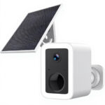 VSTARCAM smart ηλιακή κάμερα CB554 με φωτισμό, 3MP, WiFi, SD, 5200mAh, IP66 - 5210131148570