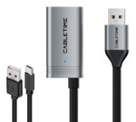 CABLETIME καλώδιο προέκτασης USB CT-AMAFA3, active, 5Gbps, 5m, μαύρο - 5210131149324