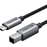 CABLETIME καλώδιο USB-C σε USB Type B CT-CMBM1, 480Mbps, 1m, μαύρο - 5210131149331