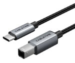 CABLETIME καλώδιο USB-C σε USB Type B CT-CMBM1, 480Mbps, 2m, μαύρο - 5210131149355