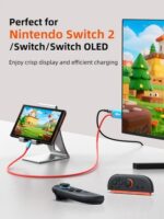 CABLETIME καλώδιο USB-C σε HDMI CT-CMHD4P, 4K/60Hz, PD100W, 2m, κόκκινο - 5210131149249 - Image 2