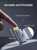 CABLETIME αντάπτορας DisplayPort σε HDMI CT-DMHF4K-AG3, 4K/30Hz, γκρι - 5210131149270 - Image 2