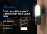 VSTARCAM smart κάμερα FC4 με φωτισμό, dual lens, 3MP, WiFi, SD, PTZ, IP66 - 5210131148600 - Image 2