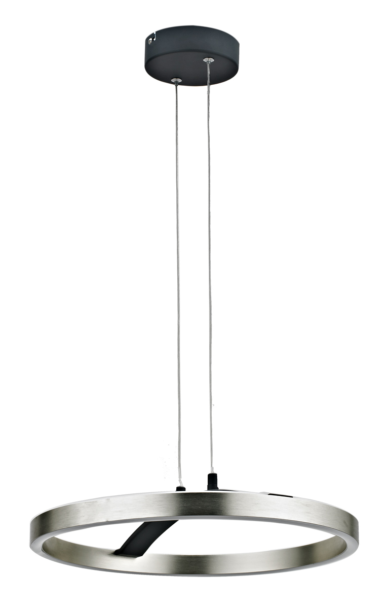 HLL-0202 POWERTECH LED φωτιστικό οροφής HLL-0202, 29W, 4000K, Φ38x120cm, ασημί/μαύρο - 5210131142103 - Image 1
