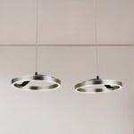 POWERTECH LED φωτιστικό οροφής HLL-0203, 42W, 4000K, 70x30x120cm, ασημί/μαύρο - 5210131142110 - Image 2