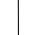 POWERTECH LED φωτιστικό δαπέδου HLL-0204, 42W, 4000K, Φ38x157cm, ασημί/μαύρο - 5210131142127