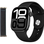 INTIME smartwatch A10 Pro με 2x λουράκια, heart rate, 2.04" AMOLED, IP65, μαύρο - 5210131144053