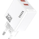 KAKUSIGA φορτιστής τοίχου KSC-1237, 2x USB, 12W, λευκός - 6921042140544