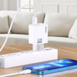 KAKUSIGA φορτιστής τοίχου KSC-1238 με καλώδιο Lightning, 2x USB, 12W, μαύρος - 6921042140551 - Image 2