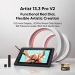 XP-PEN ταμπλέτα σχεδίασης με οθόνη & γραφίδα Artist 13.3 Pro V2, 10.95", μαύρο - 850047528490 - Image 2