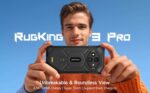 ULEFONE smartphone RugKing 3 Pro, 6.56", 8/128GB, 5700mAh, IP68/IP69K, μαύρο - 6975326660938 - Image 2