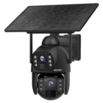 SECTEC smart ηλιακή κάμερα ST-536-6MAOV-4G-EU, dual lens, 3MP, 4G, SD, PTZ, IP66 - 5210131150405