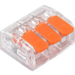 POWERTECH κλέμα σύνδεσης καλωδίων TOOL-0101, 3pin, 10τμχ - 5210131147856