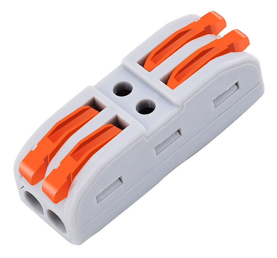 TOOL-0103 POWERTECH κλέμα σύνδεσης καλωδίων TOOL-0103, 2pin προς 2pin, 10τμχ - 5210131147870 - Image 1