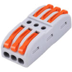 POWERTECH κλέμα σύνδεσης καλωδίων TOOL-0104, 3pin προς 3pin, 10τμχ - 5210131147887