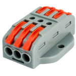 POWERTECH κλέμα σύνδεσης καλωδίων TOOL-0106, 3pin προς 3pin, 10τμχ - 5210131147900