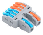 POWERTECH κλέμα σύνδεσης καλωδίων TOOL-0108, 6pin προς 2pin, 5τμχ - 5210131147924
